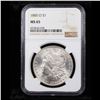 Image 2 : NGC 1885-o Morgan Dollar $1 Graded ms65 By NGC