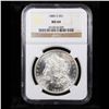 Image 2 : NGC 1880-s Morgan Dollar $1 Graded ms64 By NGC