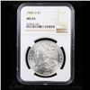 Image 2 : NGC 1904-o Morgan Dollar $1 Graded ms65 By NGC