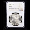 Image 2 : NGC 1881-s Morgan Dollar $1 Graded ms65 By NGC