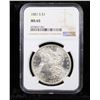 Image 4 : NGC 1881-s Morgan Dollar $1 Graded ms65 By NGC