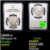 Image 1 : NGC 1899-o Morgan Dollar $1 Graded ms64 By NGC