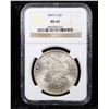 Image 4 : NGC 1899-o Morgan Dollar $1 Graded ms64 By NGC