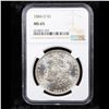 Image 2 : NGC 1884-o Morgan Dollar $1 Graded ms65 By NGC