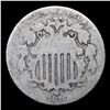 Image 2 : 1876 Shield Nickel 5c Grades g+