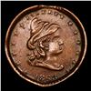 Image 2 : 1863 Turban Liberty Mint Error Civil War Token 1c Grades xf+