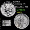 Image 1 : 1936-p Mercury Dime 10c Grades Choice Unc