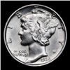 Image 2 : 1936-p Mercury Dime 10c Grades Choice Unc