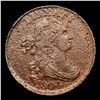 Image 2 : 1804 C-10 Draped Bust Half Cent 1/2c Grades xf details