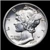 Image 2 : 1917-p Mercury Dime 10c Grades Choice Unc+ FSB