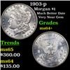 Image 1 : 1903-p Morgan Dollar $1 Grades Choice+ Unc