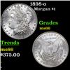 Image 1 : 1898-o Morgan Dollar $1 Grades GEM+ Unc