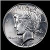Image 2 : 1927-p Peace Dollar $1 Grades Choice Unc