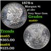 Image 1 : 1878-s Morgan Dollar $1 Grades Choice+ Unc