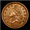 Image 2 : 1863 Liberty Cap Civil War Token 1c Grades Choice AU/BU Slider