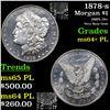 Image 1 : 1878-s Morgan Dollar $1 Grades Choice Unc+ PL