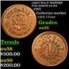 Image 1 : (1863) Wm F WARNER F-Ny-630CB-2A R4 Civil War Token 1c Grades Choice AU