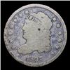 Image 2 : 1837 Large 5c LM-5 Capped Bust Half Dime 1/2 10c Grades vg+