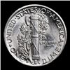 Image 3 : 1942-d Mercury Dime 10c Grades Choice Unc+ FSB