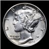 Image 2 : 1938-s Mercury Dime 10c Grades Choice Unc FSB