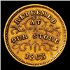 Image 2 : 1863 Robinson & Ballou NY-890-E-16 Civil War Token 1c Grades Select AU