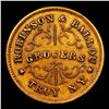 Image 3 : 1863 Robinson & Ballou NY-890-E-16 Civil War Token 1c Grades Select AU