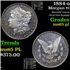 Image 1 : 1884-o Morgan Dollar $1 Grades GEM Unc PL