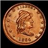 Image 2 : 1864 Turban Liberty Civil War Token 1c Grades Select Unc BN