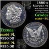 Image 1 : 1880-s Morgan Dollar $1 Grades GEM+ PL
