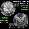 Image 1 : 1879-s /s Vam 19 Morgan Dollar $1 Grades GEM Unc PL