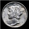 Image 2 : 1945-s Mercury Dime 10c Grades Choice Unc+ FSB