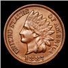 Image 2 : 1887 Indian Cent 1c Grades Choice AU/BU Slider