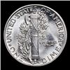 Image 3 : 1943-p Mercury Dime 10c Grades GEM+ Unc