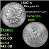 1897-s Morgan Dollar $1 Grades Choice AU