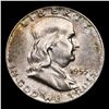 Image 2 : 1955-p Bugs Bunny Franklin Half Dollar 50c Grades Choice Unc FBL