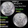 Image 1 : 1889-p Morgan Dollar $1 Grades Choice+ Unc