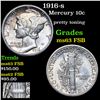 Image 1 : 1916-s Mercury Dime 10c Grades Select Unc FSB