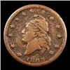 Image 2 : 1863 Liberty Cap Civil War Token 1c Grades f+