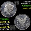 Image 1 : 1882-o Morgan Dollar $1 Grades Select Unc+ PL