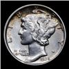 Image 2 : 1935-p Mercury Dime 10c Grades Select Unc+ FSB