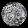 Image 2 : 1942-p Walking Liberty Half Dollar 50c Grades Select+ Unc