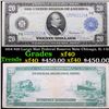 Image 1 : 1914 $20 Large Size Federal Reserve Note Chicago, IL 7-G Grades xf