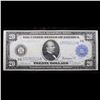 Image 2 : 1914 $20 Large Size Federal Reserve Note Chicago, IL 7-G Grades xf