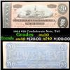Image 1 : 1864 $20 Confederate Note, T-67 Grades AU, Almost Unc