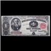Image 2 : ***Auction Highlight*** **Star Note** 1891 Large Size $1 Treasury Note Edwin M Stanton Fr-351. Tillm