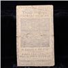 Image 3 : April 10th, 1777 PA-222a Twenty Shillings Philadelphia COLONIAL CURRENCY Grades xf