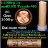 Image 1 : Shotgun Lincoln 1c roll, 2000-p 50 pcs Brandt Wrapper