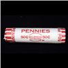 Image 4 : Mixed small cents 1c orig shotgun roll, 1919-d Wheat Cent, 1892 Indian cent other end, McDonalds Wra