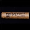 Image 4 : Uncirculated 1c orig shotgun roll, 1962-d  In Old Brinks wrapper