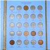 Image 4 : Partial Indian cent Book 1862-1909 31 coins